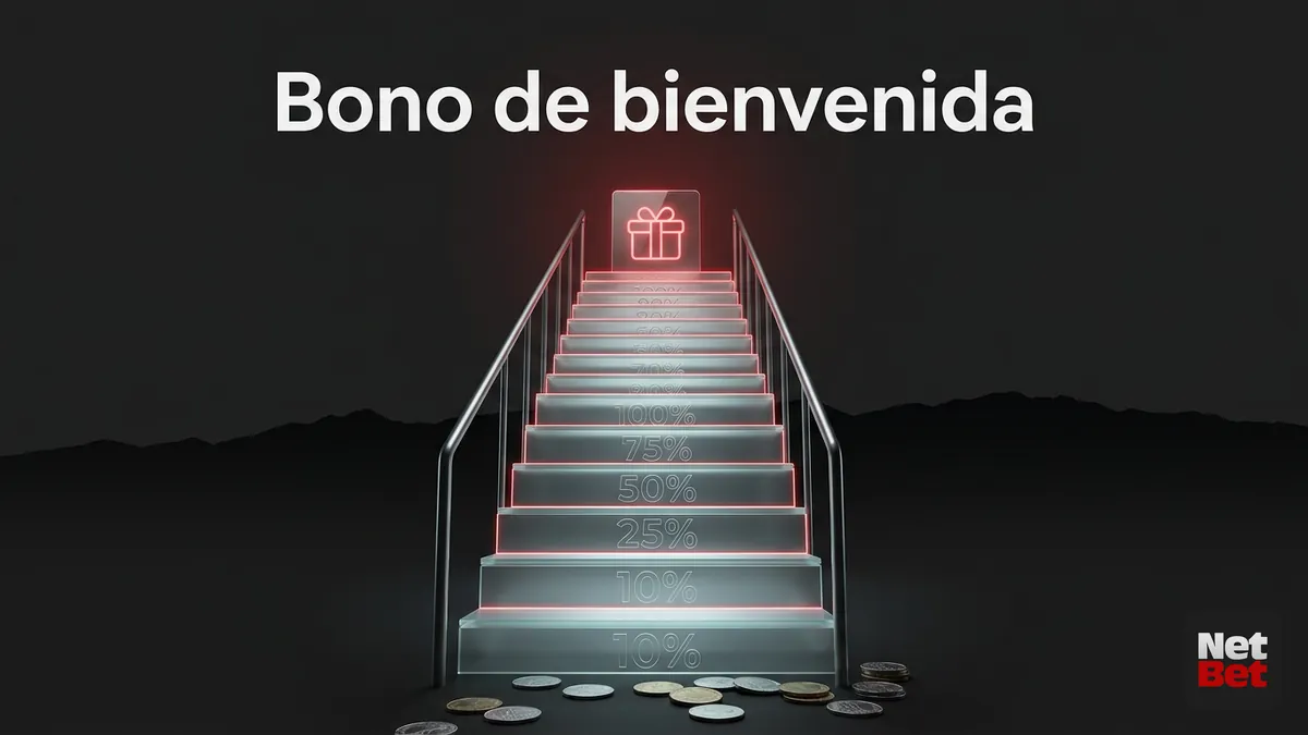Cómo funciona el bono de bienvenida de NetBet Casino Chile y su requisito de apuesta