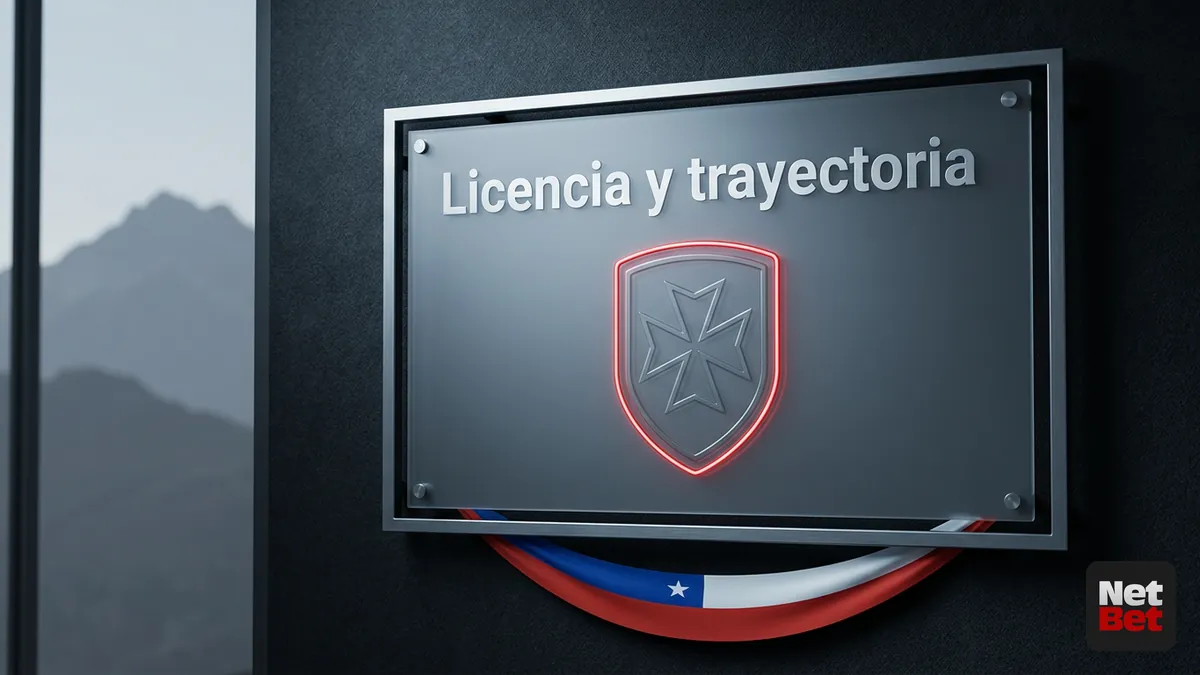 Licencia de Malta y años de operación de NetBet Casino según el sitio oficial en Chile